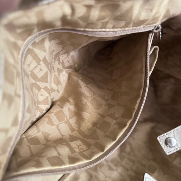 FURLA Crocodile Embossed Beige Tote Bag - Picture 11 of 13